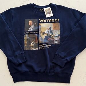 The Metropolitan Museum of Art Vermeer Portraits Crew Neck Sweatshirt